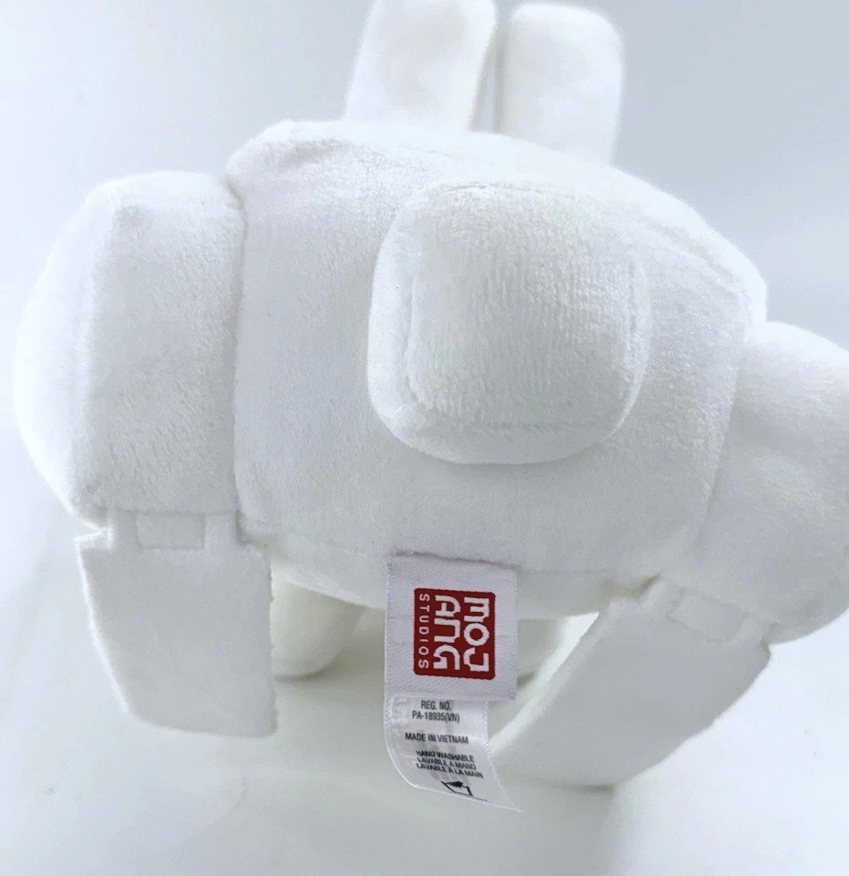 Mattel Mojang 2023 Minecraft 8" Albino Bunny Rabbit Plush