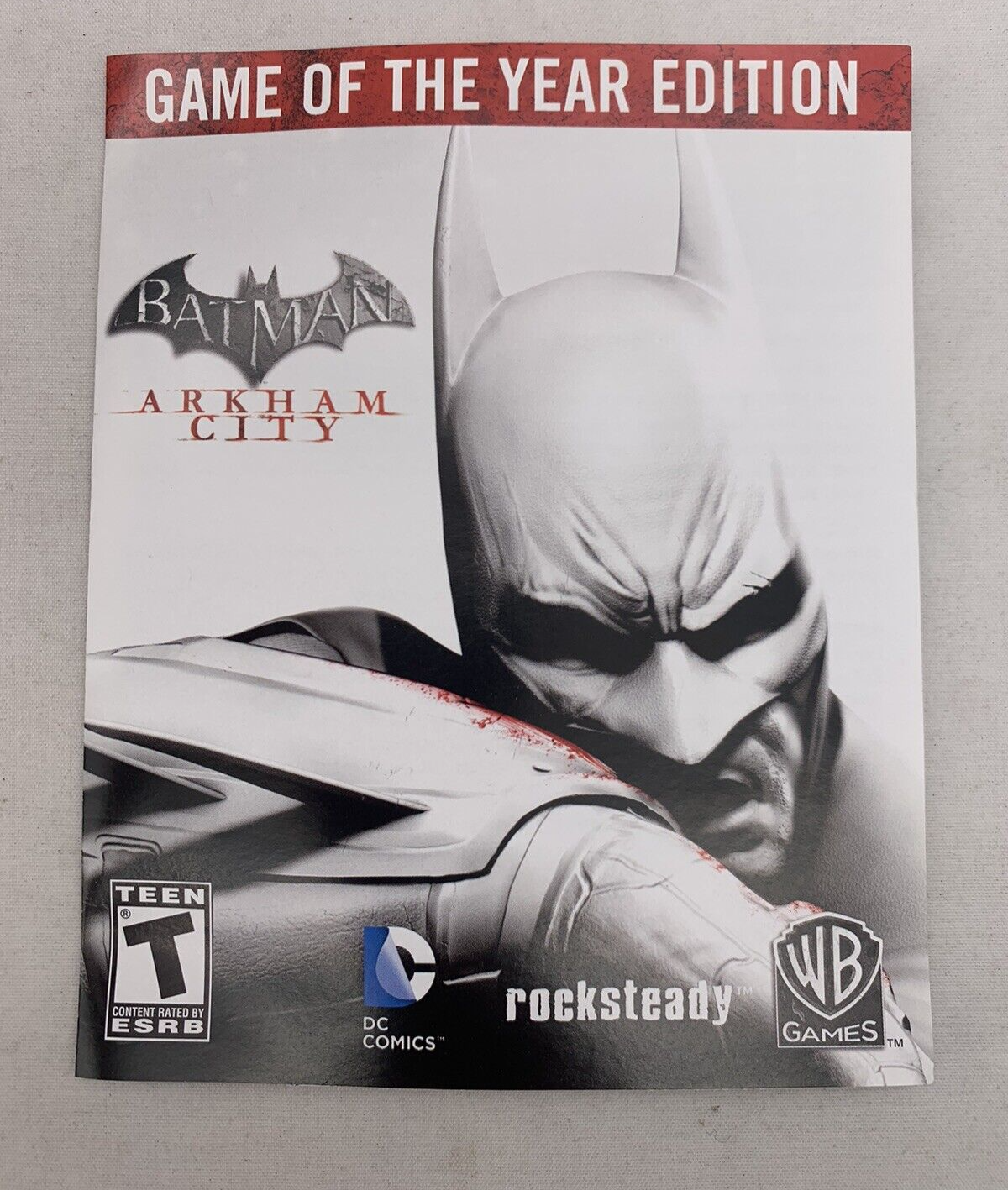 Batman: Arkham City - Game of the Year Edition (PlayStation 3, 2012) - Tested