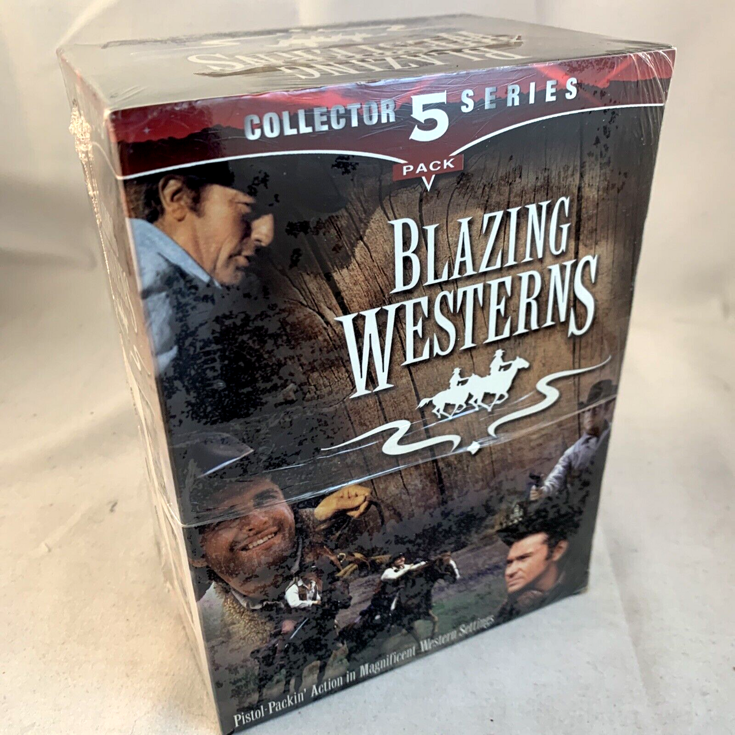 Blazing Westerns (5 Movie VHS Box Set, 1998) New, Factory Sealed