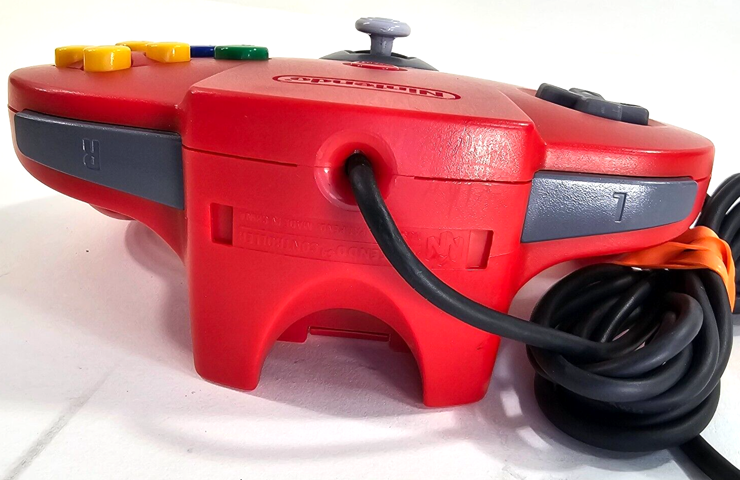 Nintendo 64 Red Controller NUS-005 - Tested and Working