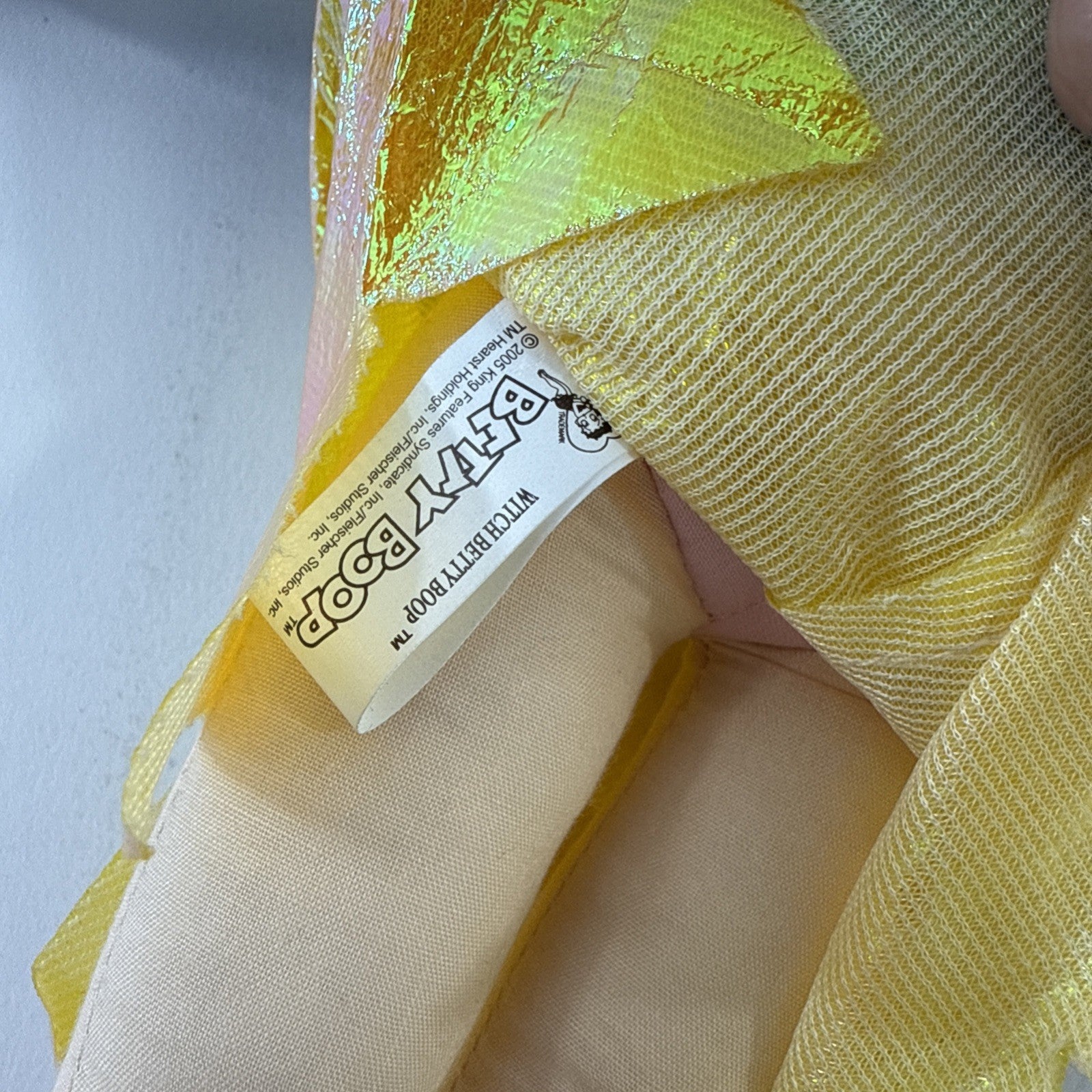 Betty Boop Collection 2005 16.5" Betty Boop Halloween Witch Plush with Tags