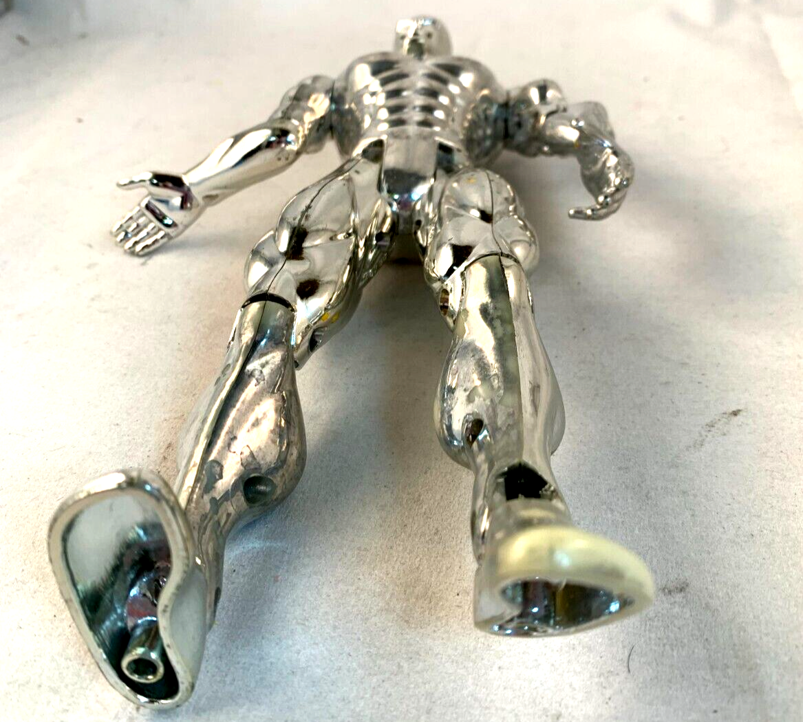 ToyBiz 1994 Fantastic Four Silver Surfer Loose 10" Chrome Finish Action Figure