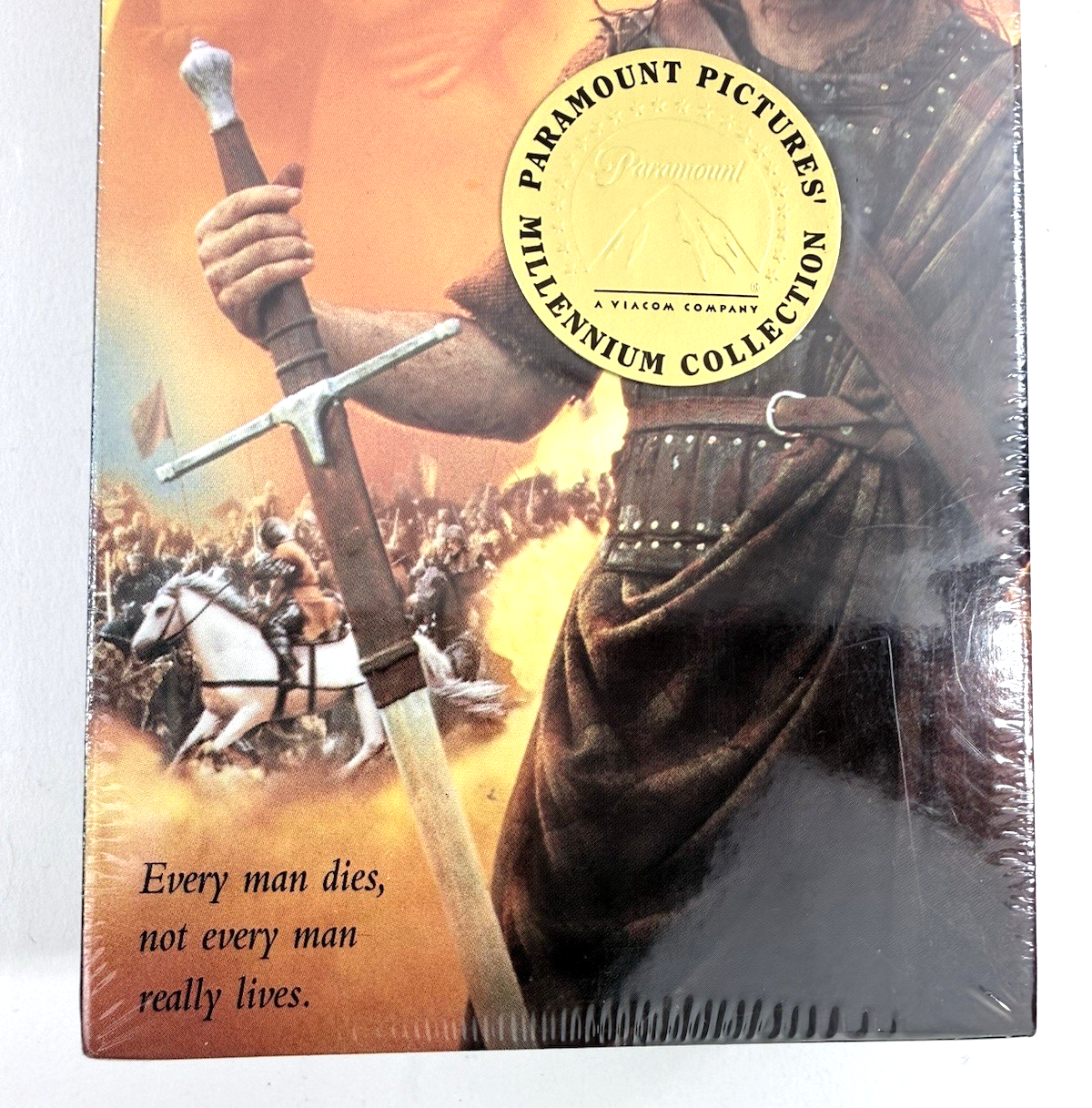 Braveheart (VHS, 1995) New, Factory Sealed Two-VHS Set
