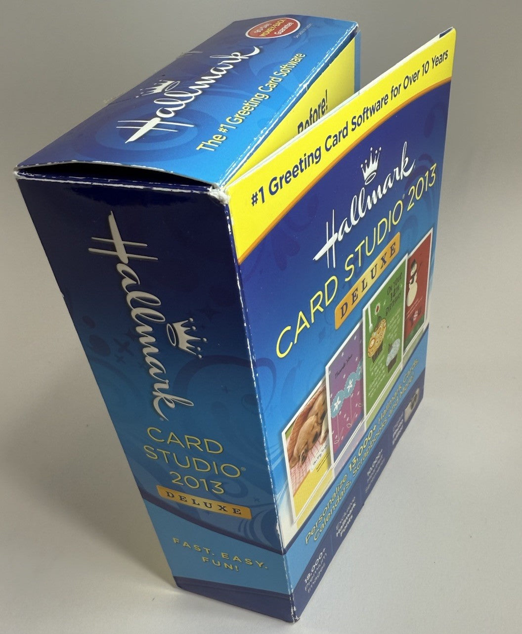 Hallmark Card Studio 2013 Deluxe (Windows, DVD-ROM) Discs, Box, Manual, Inserts