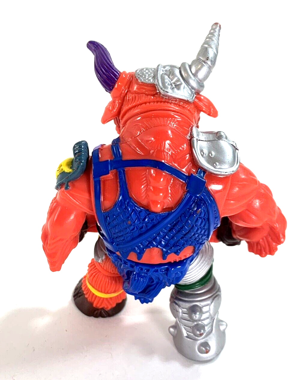 Playmates 1991 Teenage Mutant Ninja Turtle Groundchuck Red Bull Action Figure
