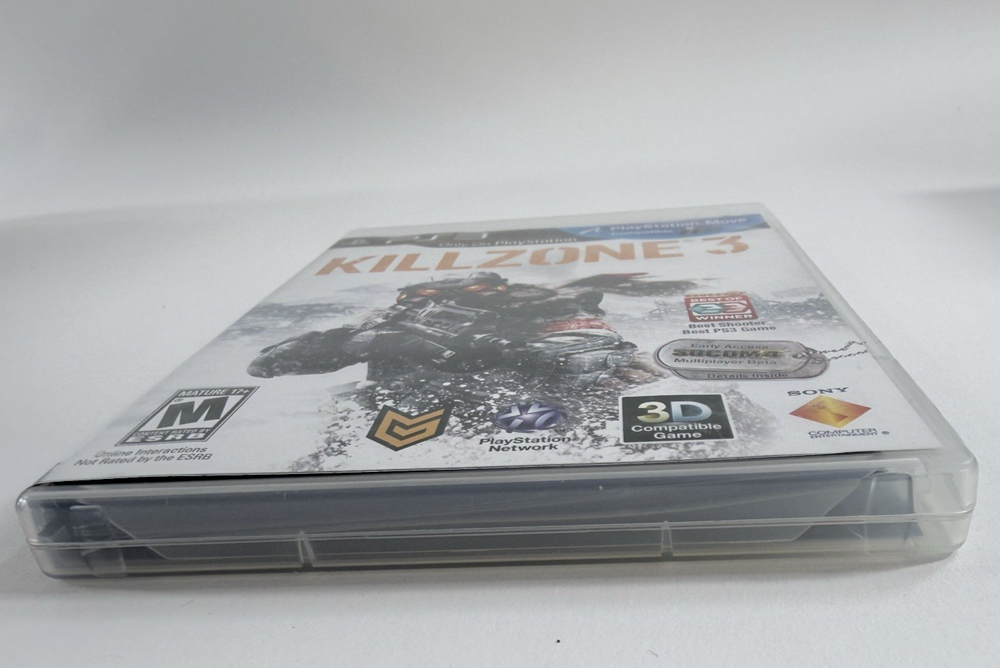 Killzone 3 (PlayStation 3, 2011) Game Case Manual Insert - Tested and Working