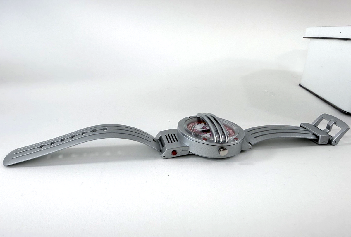 Saban 1994 Mighty Morphin' Power Rangers Pink Ranger Watch -For Parts or Display