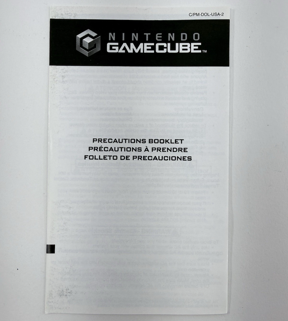 Jimmy Neutron: Boy Genius Jet Fusion GameCube Case, Manual and Insert Only