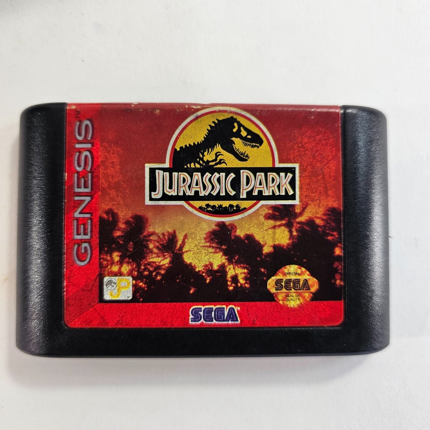 Jurassic Park (Sega Genesis, 1993) Game and Case - Tested and Working