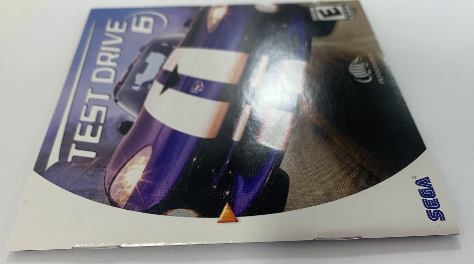 Test Drive 6 (Sega Dreamcast, 1999) Game Case Manual Registration - Tested