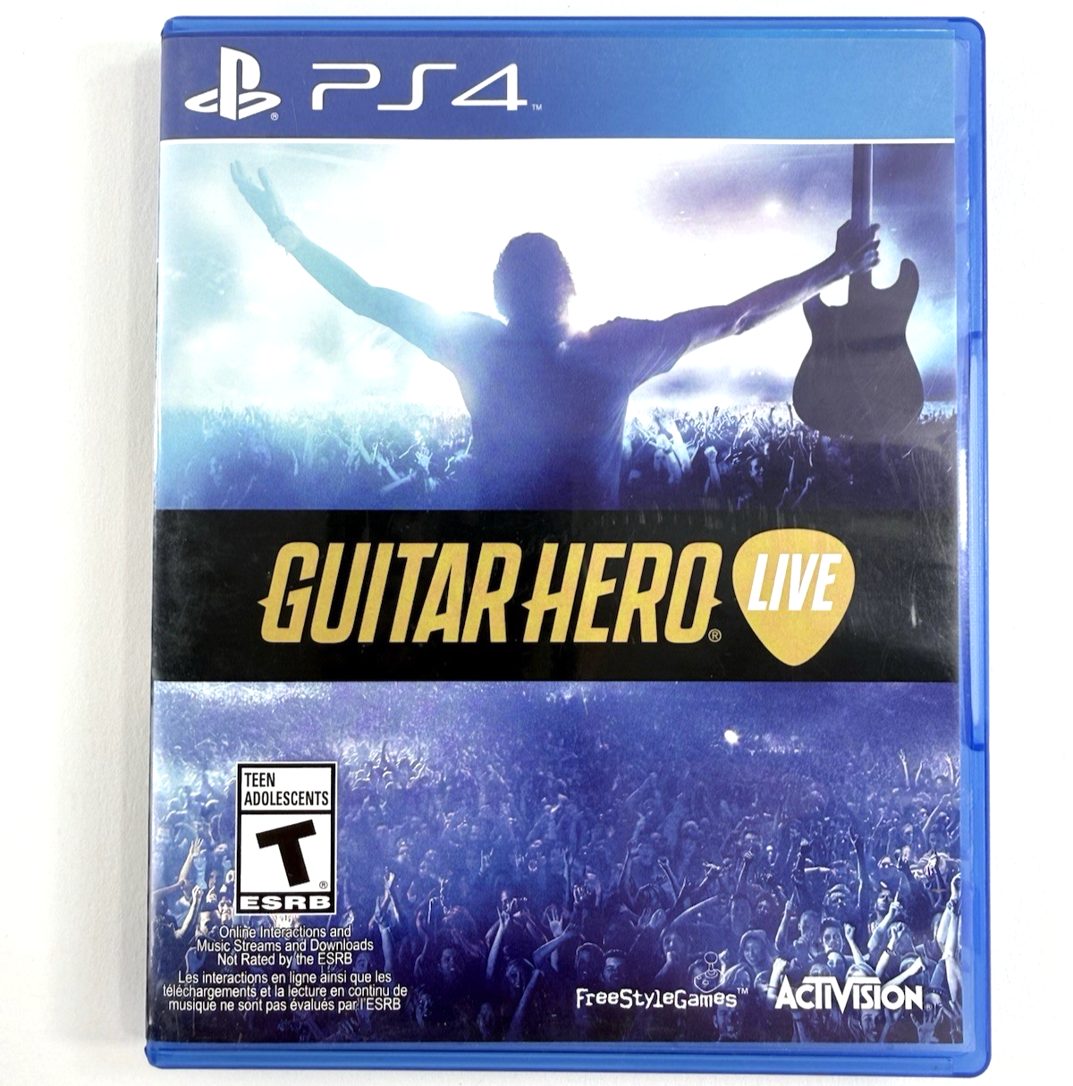 Guitar Hero Live (PlayStation 4, 2015) Game with Case - Tested and Working