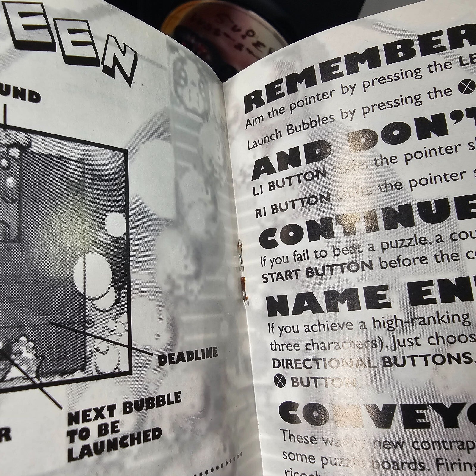 Super Bust-A-Move (PlayStation 2, 2000) Game Case Manual Registration - Tested