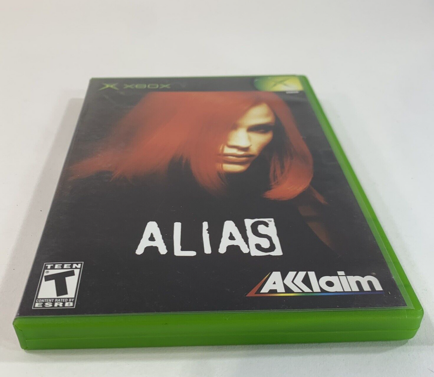 Alias (Microsoft Xbox, 2004) Game Case Manual - Tested and Working