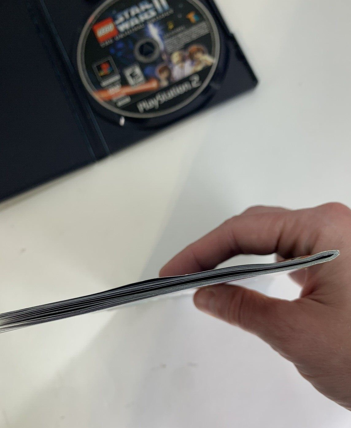 LEGO Star Wars II: The Original Trilogy (PlayStation 2, 2006) Game Case Manual