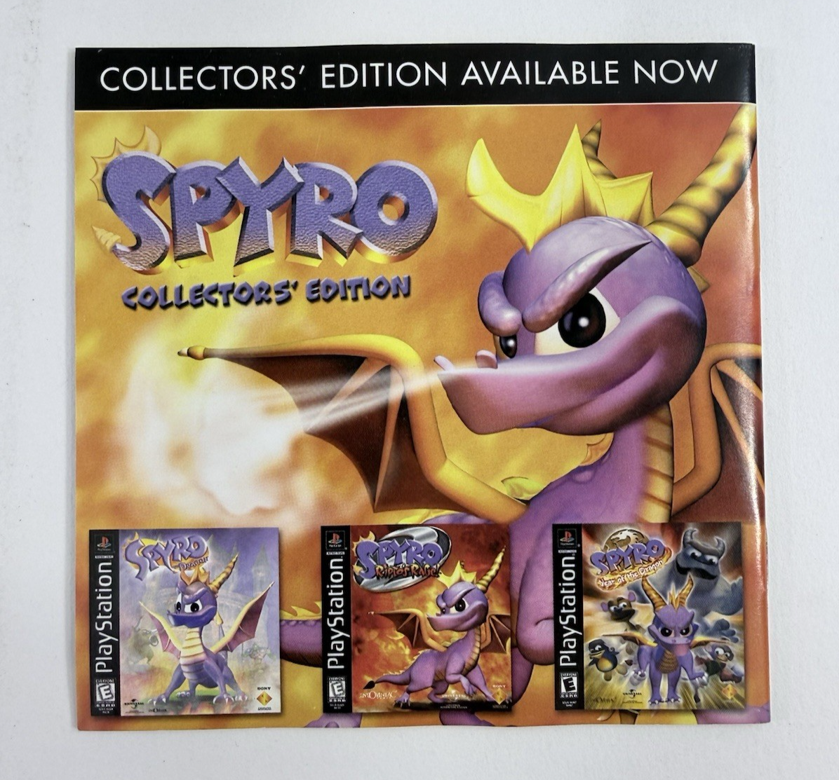 Crash Bash Collectors Edition Original Game Manual (Sony PlayStation, 2000)
