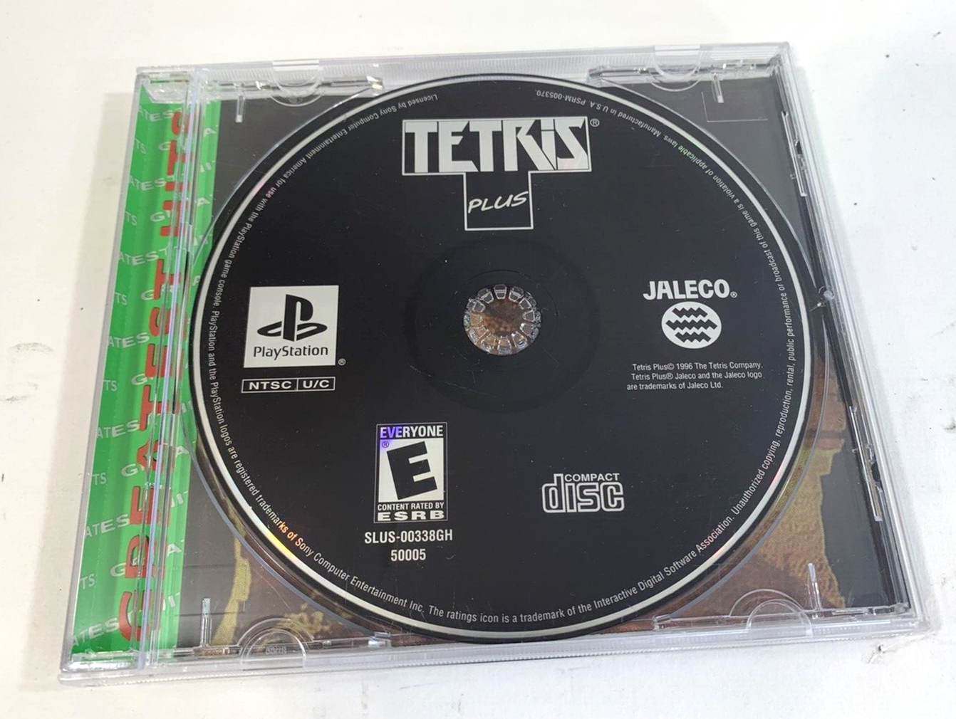 Tetris Plus (Sony PlayStation 1, 1996) Game And Case - Tested