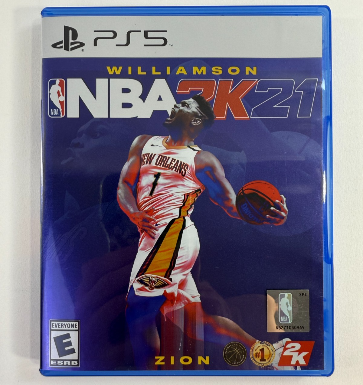 NBA 2K21 (Sony PlayStation 5, 2020) Game Case & Insert