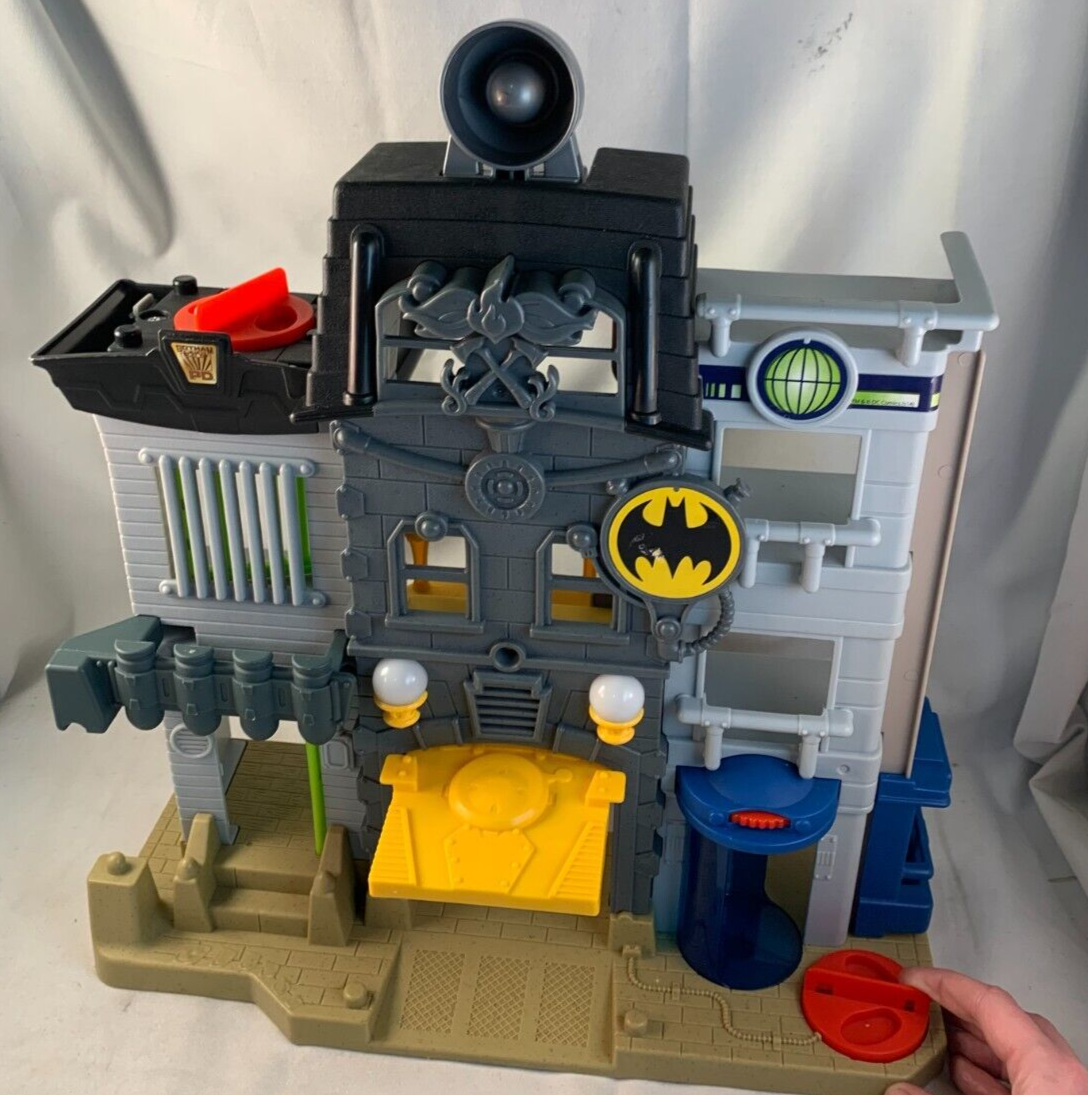 Batman Gotham PD Imaginext Mattel Play Set Fisher Price 2013 Set Only No Figures