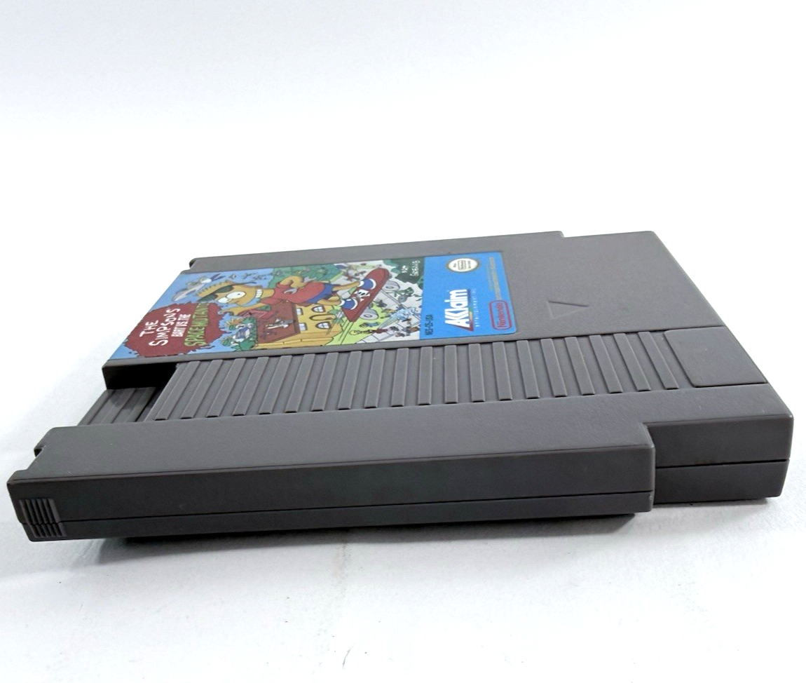 The Simpsons: Bart vs. the Space Mutants (Nintendo NES, 1991) Game Cartridge