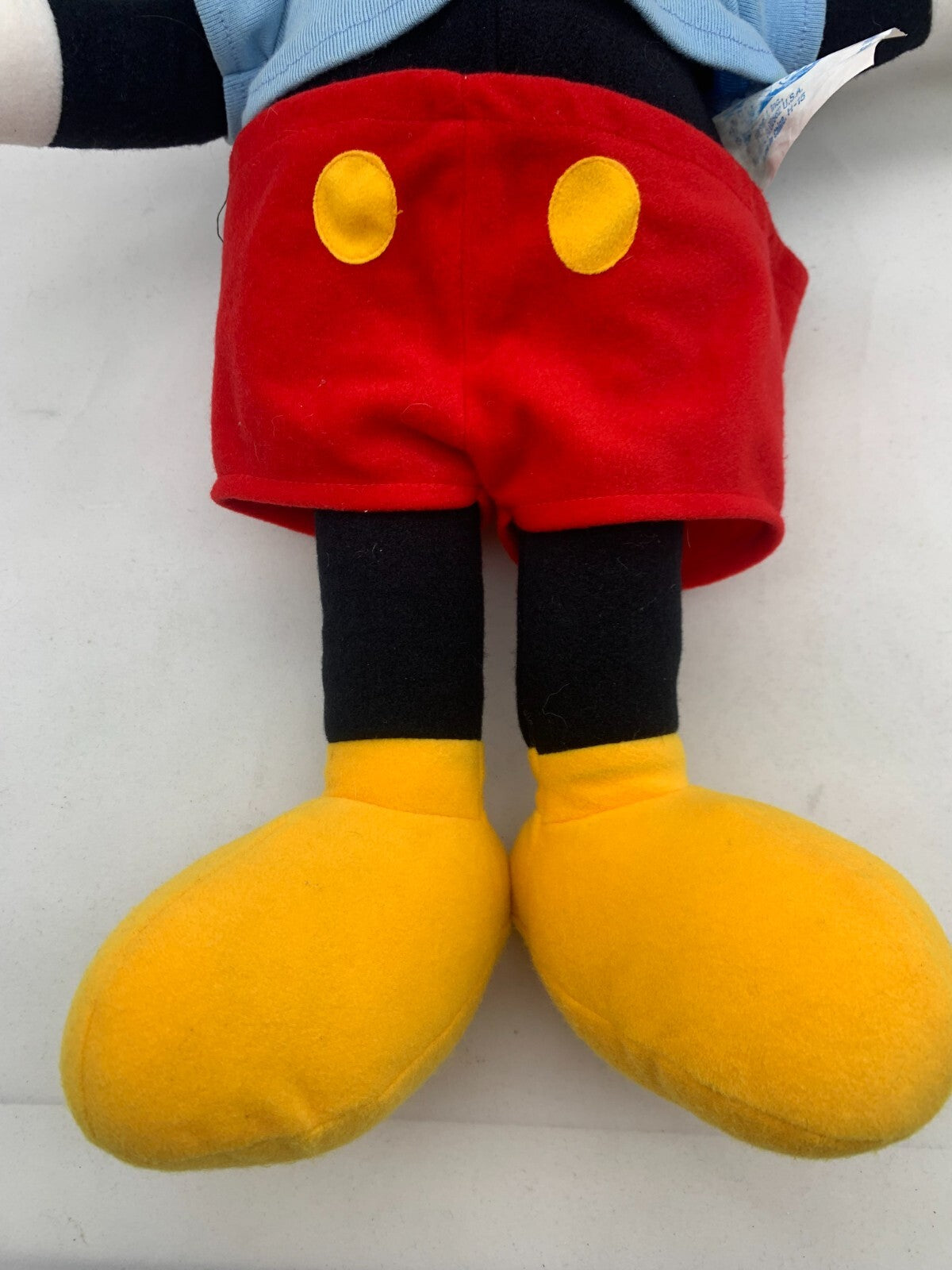 1988 Playskool 22" Disney Talking Mickey Mouse Pull String Plush - Works