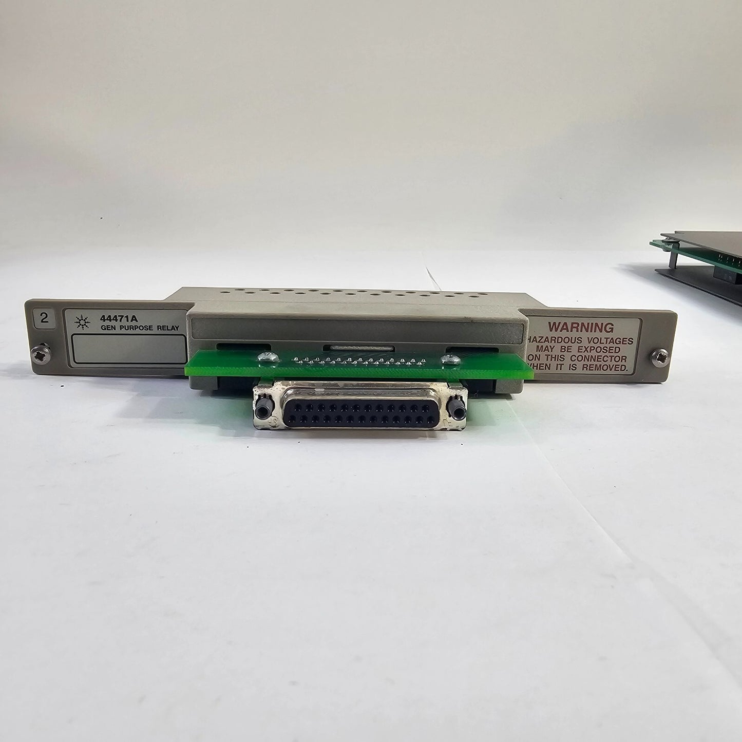 HP Agilent 44474A Digital Input/Output Switch Module - Tested and Working (1438)