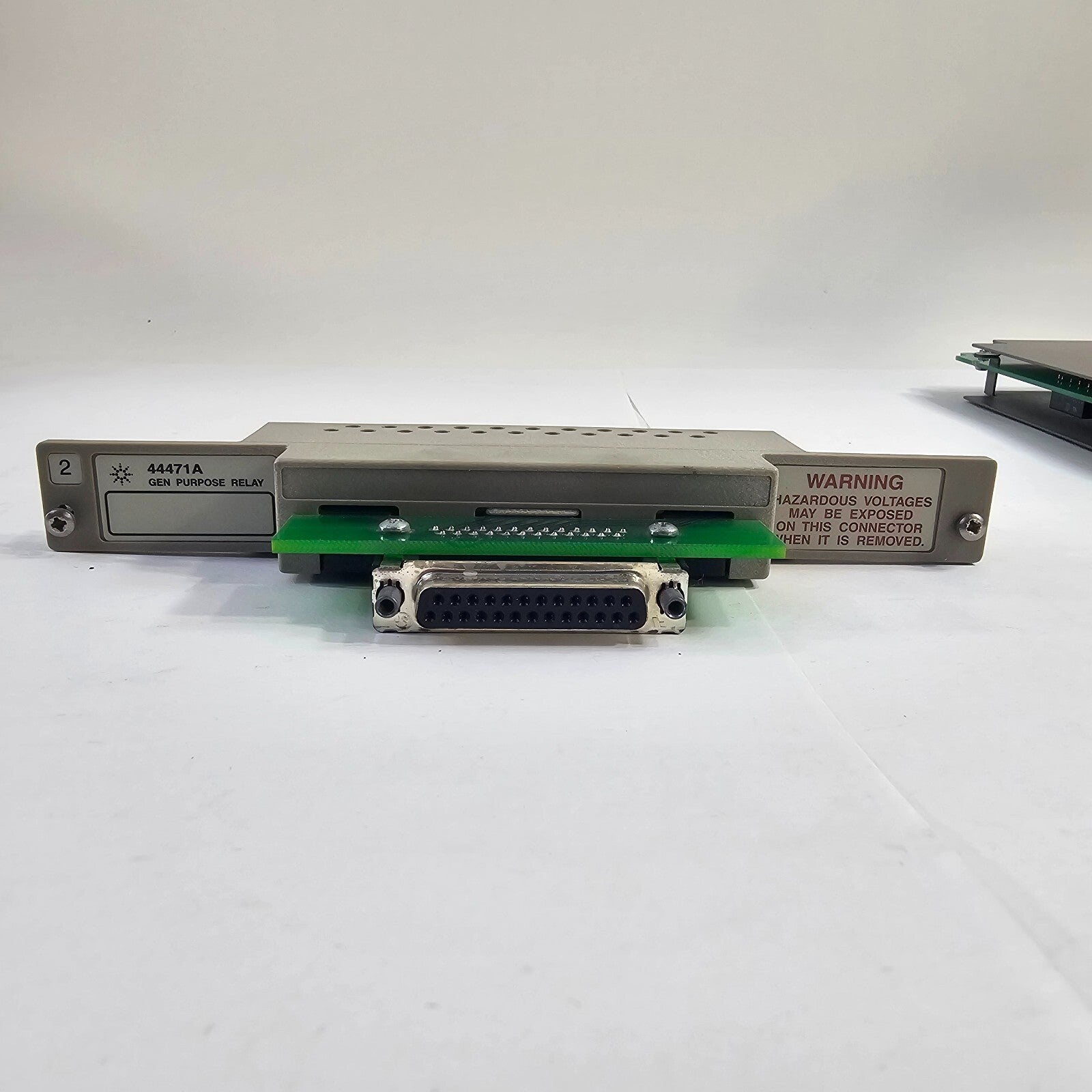 HP Agilent 44474A Digital Input/Output Switch Module - Tested and Working (1438)