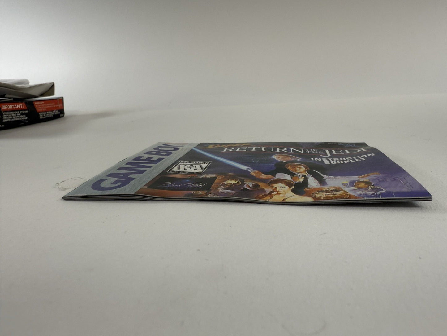 Super Star Wars: Return of the Jedi (GameBoy, 1995) Game Box Manual Inserts Reg