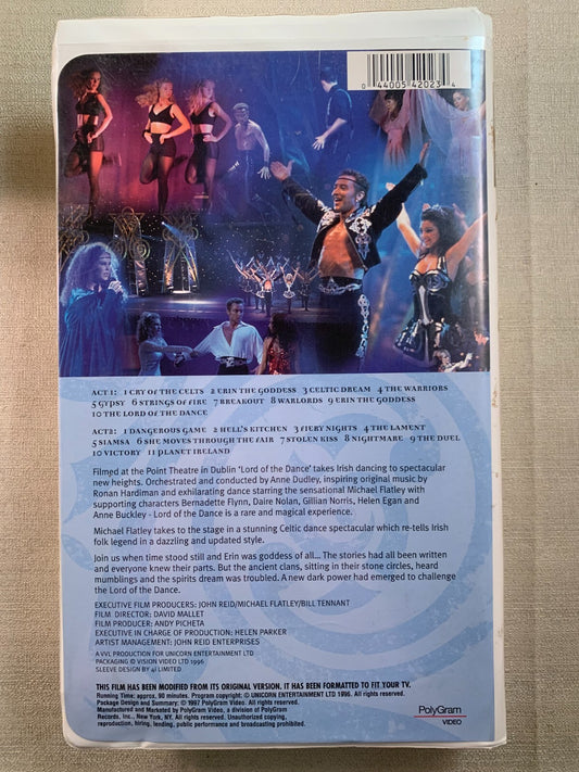 Lord of the Dance (VHS, 1997) Clam Shell Case