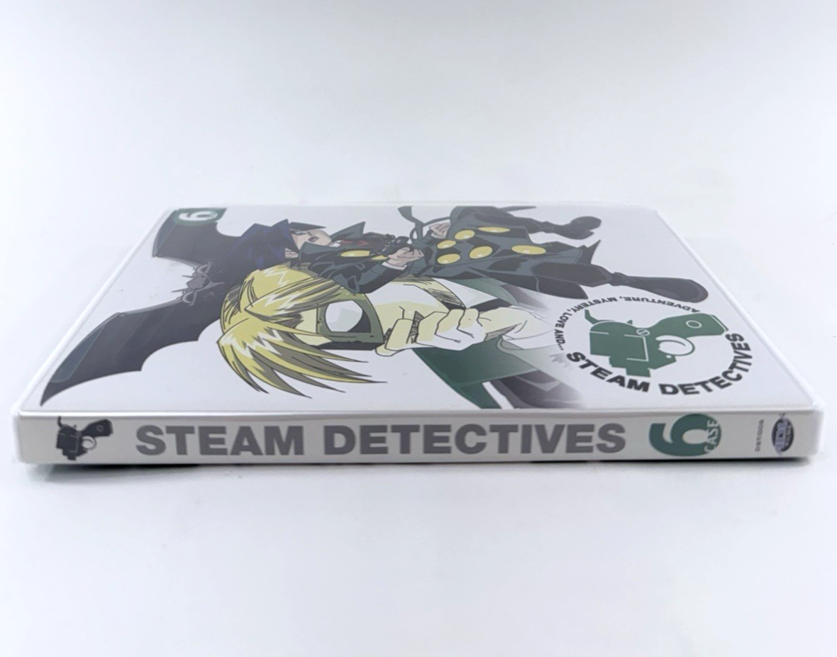 Steam Detectives: Vol. 6 - Case 6 (DVD, 2004) ADV Films - New, Factory Sealed