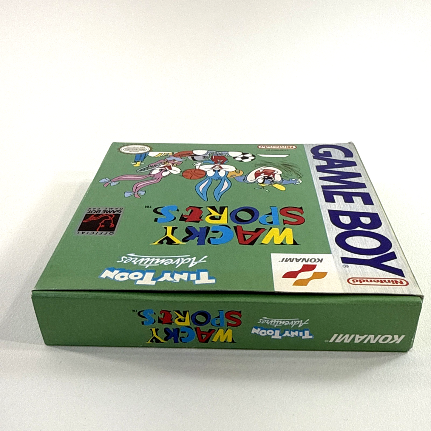Tiny Toon Adventures: Wacky Sports (GameBoy, 1994) Game Box Manual Reg. Inserts