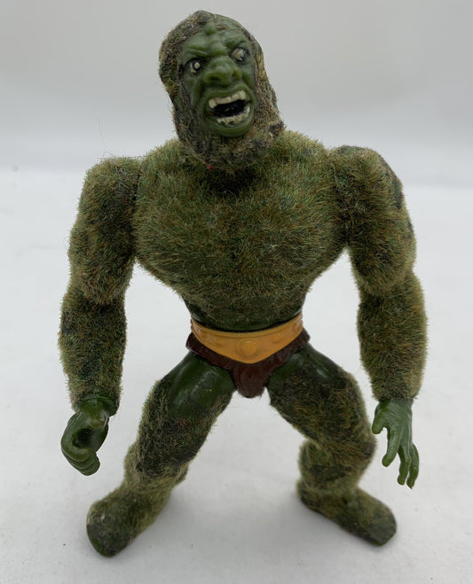 Mattel 1985 Moss Man He-Man Masters Of The Universe Flocked Action Figure - Read