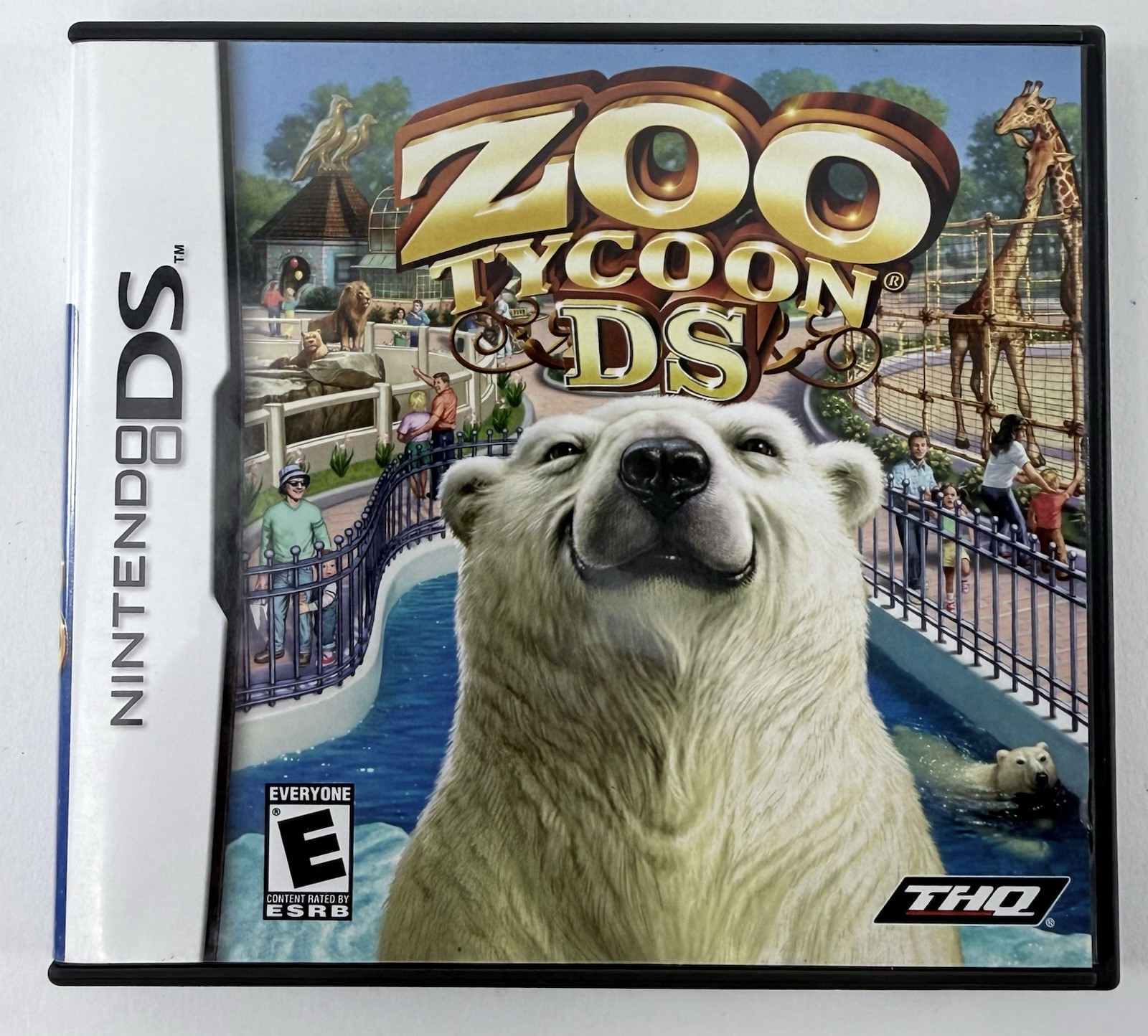 Zoo Tycoon DS (Nintendo DS, 2005) Game Case Manual - Tested and Working