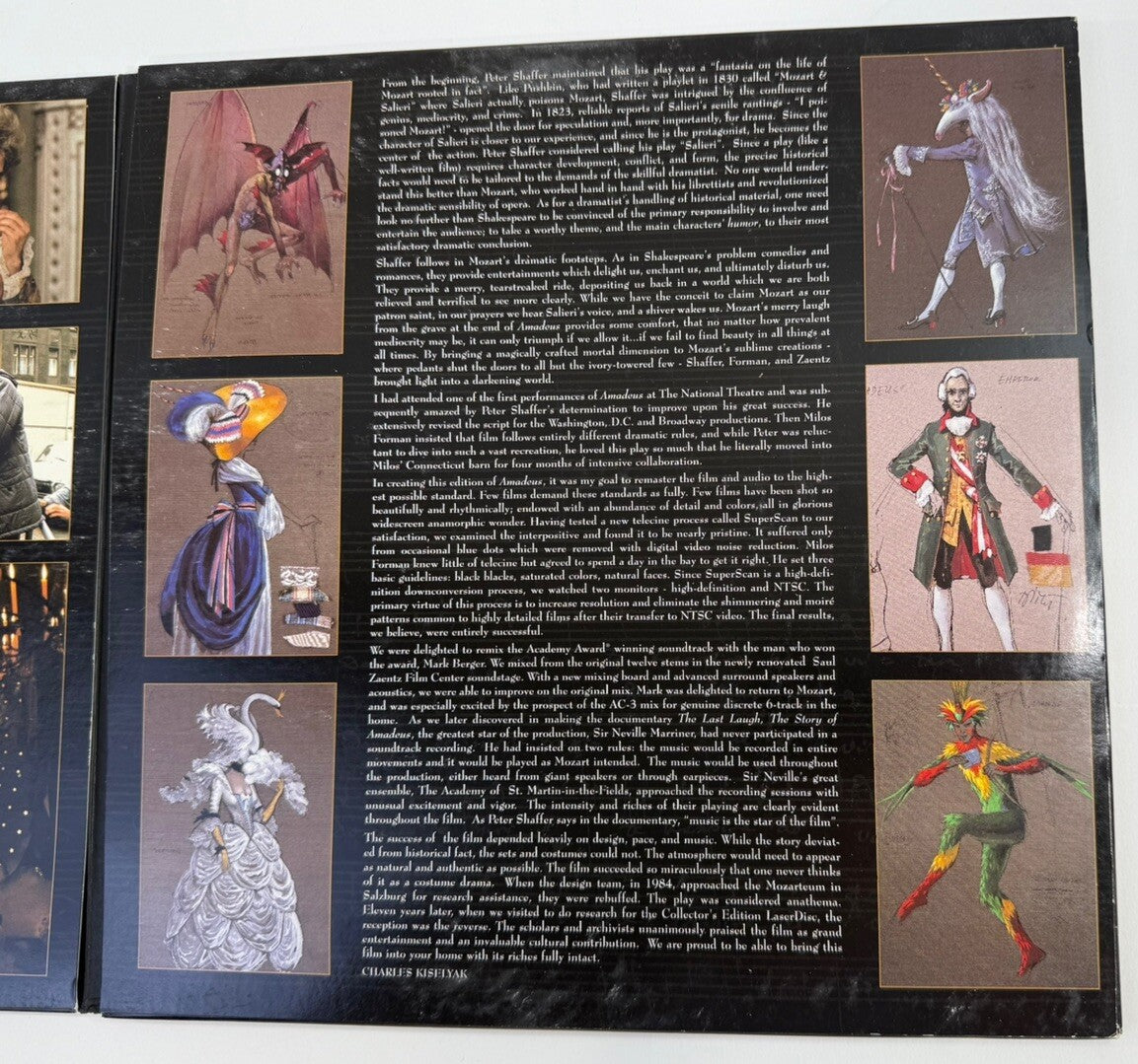 Amadeus (Pioneer Special Edition Laserdisc, 1996) Tested and Working