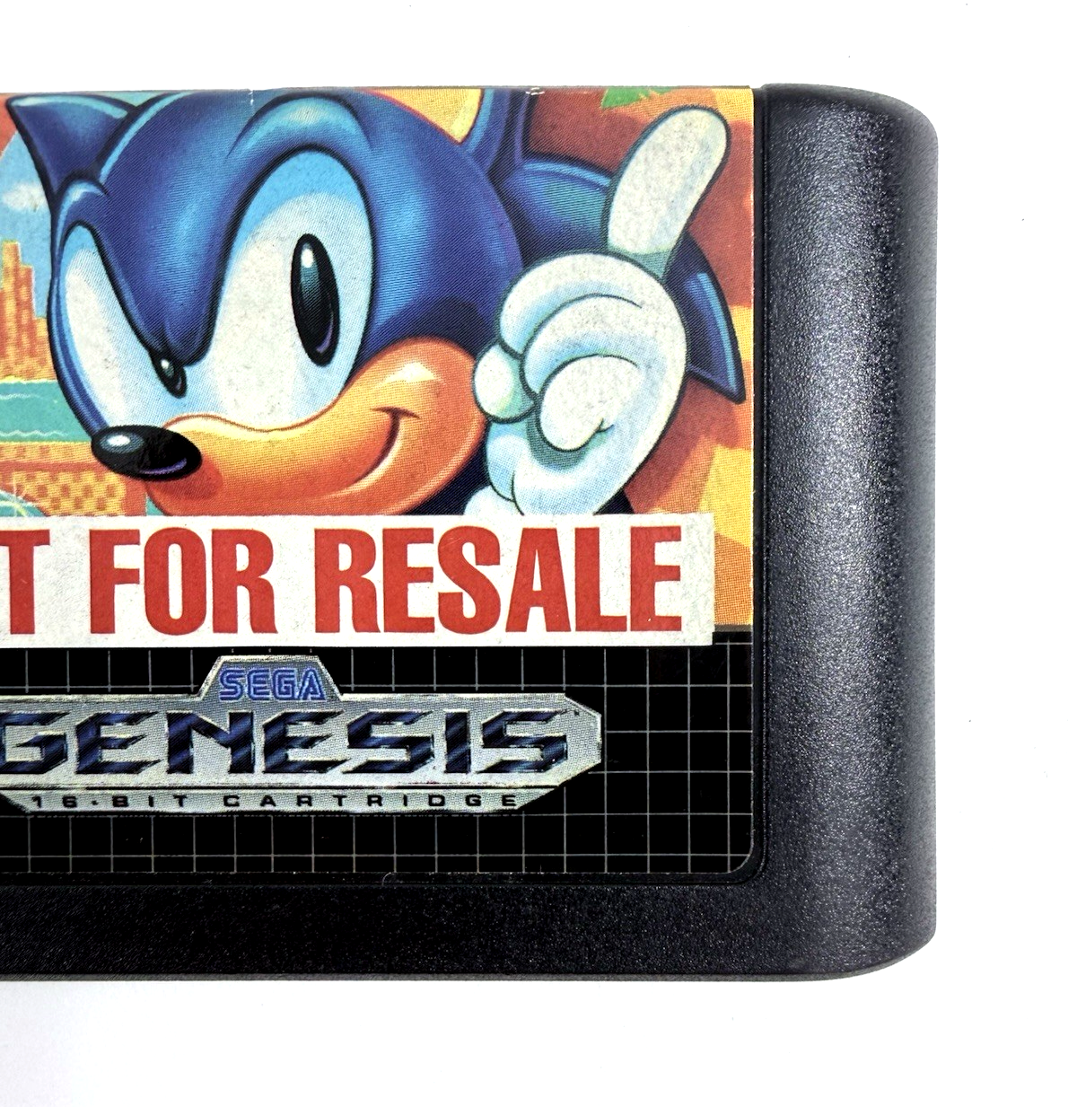 Sonic the Hedgehog (Sega Genesis, 1991) Not For Resale Game Cartridge - Tested
