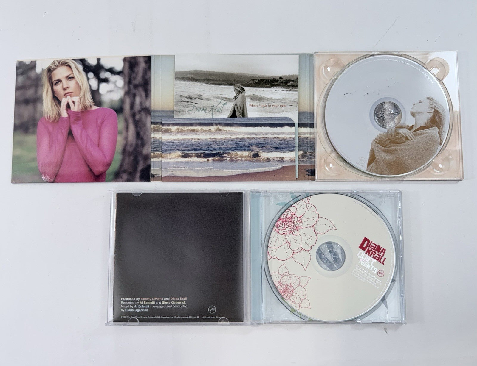 Diana Krall (CD Bundle) Live in Paris, Quiet Nights, When I Look in Your Eyes +1