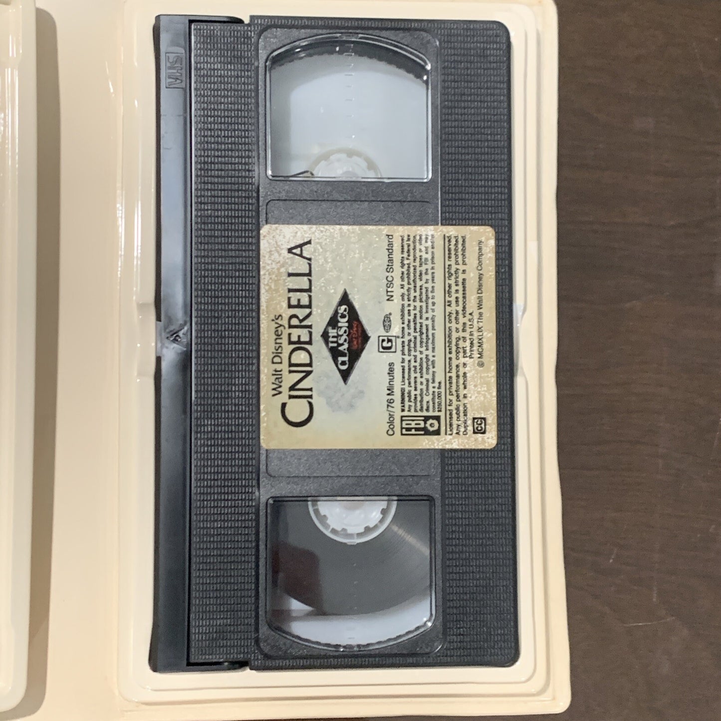 Cinderella (VHS Tape, 1988) Black Diamond First Release