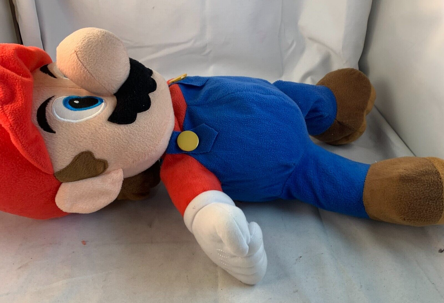 Super Mario Bros 22" Jumbo Mario Nintendo Plush with Back Storage