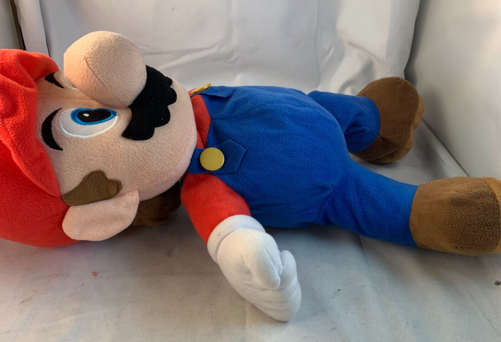 Super Mario Bros 22" Jumbo Mario Nintendo Plush with Back Storage