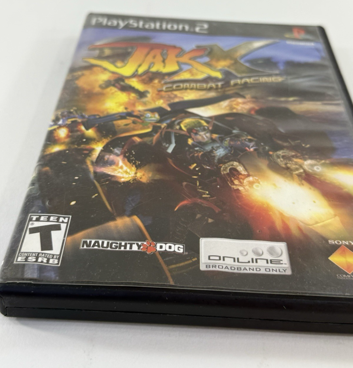 Jak X: Combat Racing (PlayStation 2, 2006) Game and Case - Tested And Working