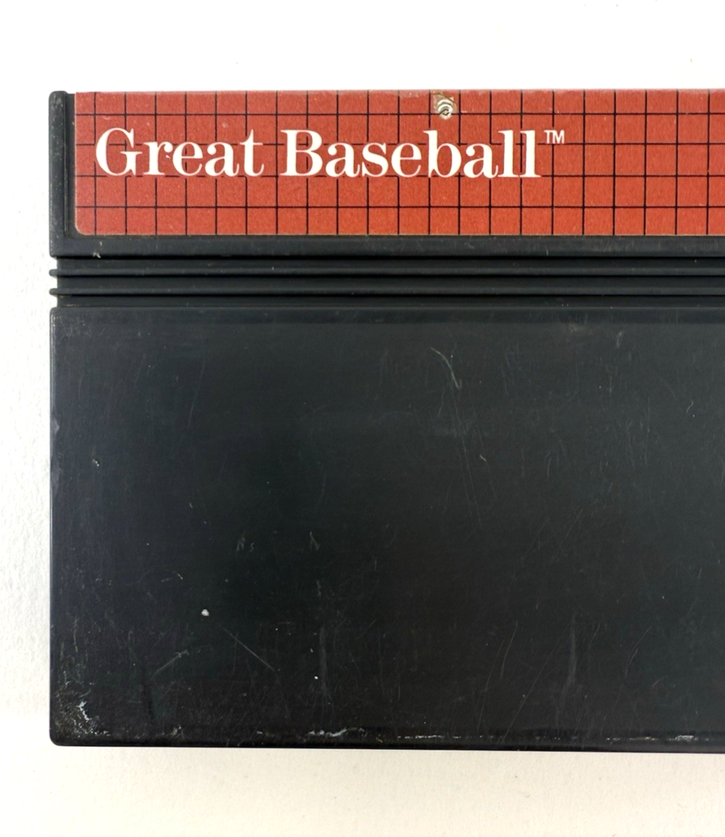 Great Baseball (Sega Master System, 1987) Game Cartridge - Tested and Working