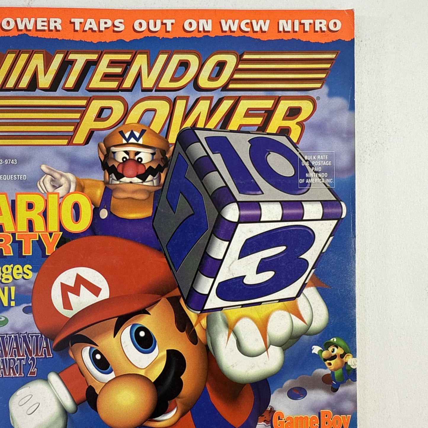 Nintendo Power Magazine Vol 117 Feb 1999 with Rampage 2 Poster and Inserts