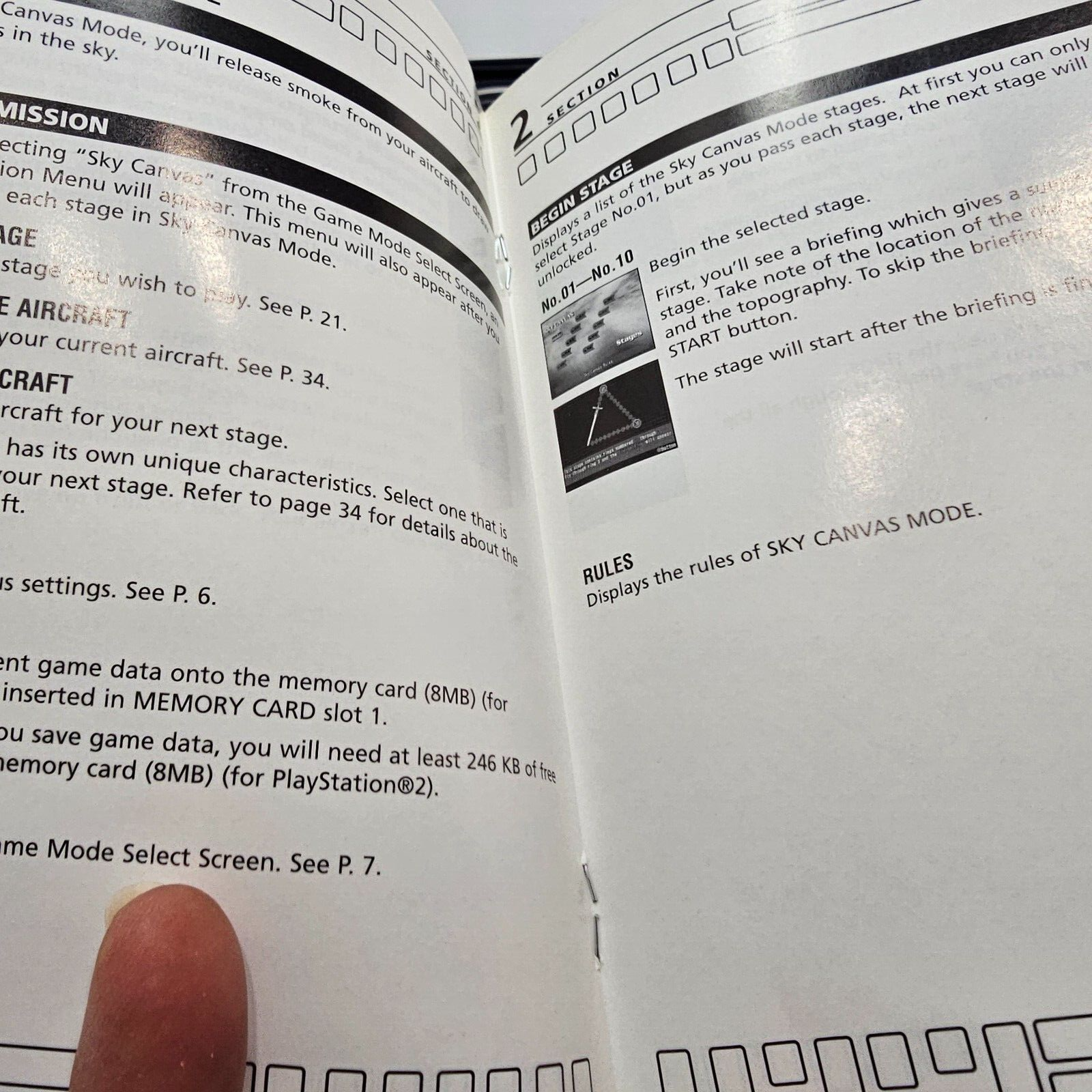 Sky Odyssey (Sony PlayStation 2, 2000) Game, Case, Manual - Tested