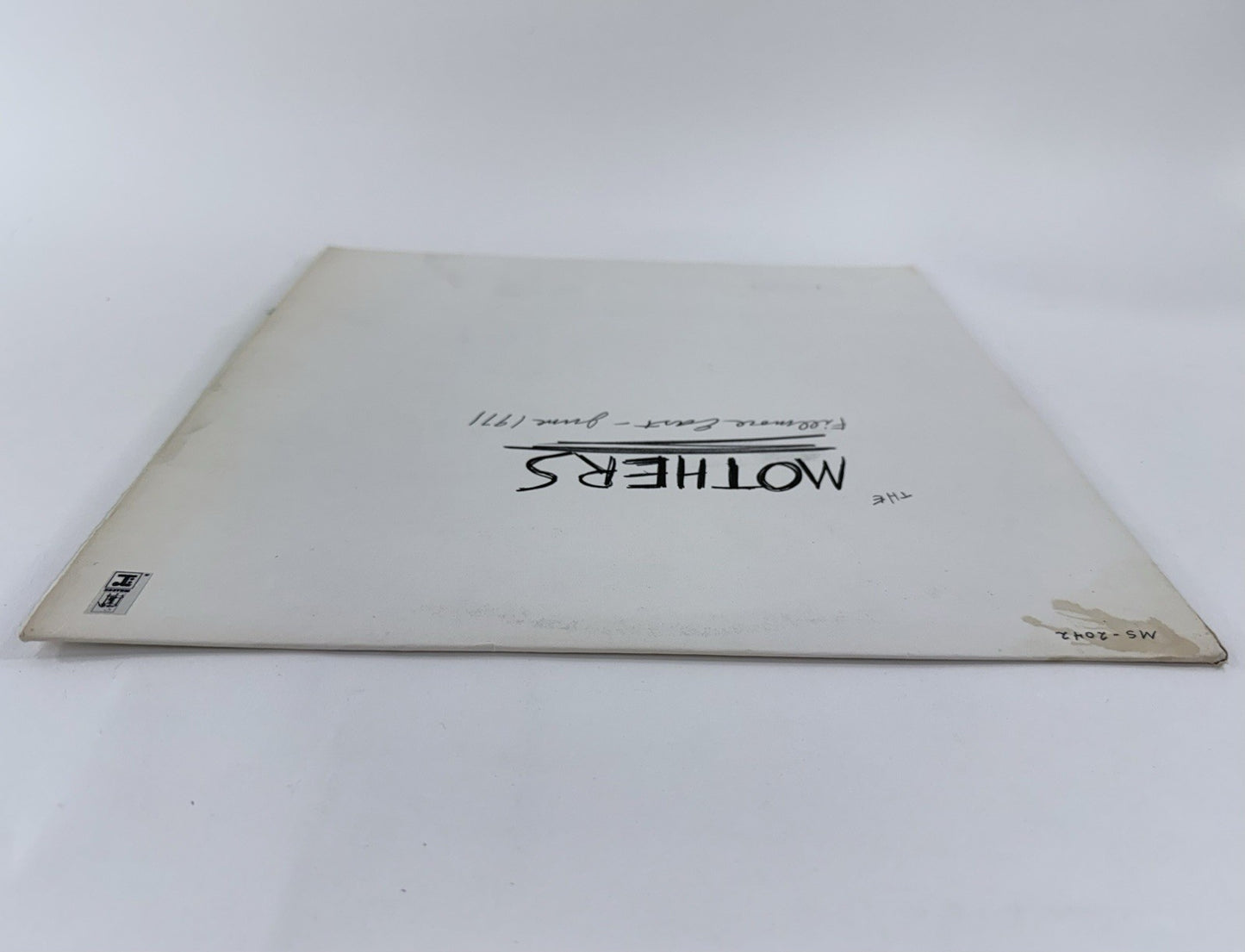 The Mothers: Fillmore East, June 1971 (U.S. Original Pressing, 1971) MS 2042