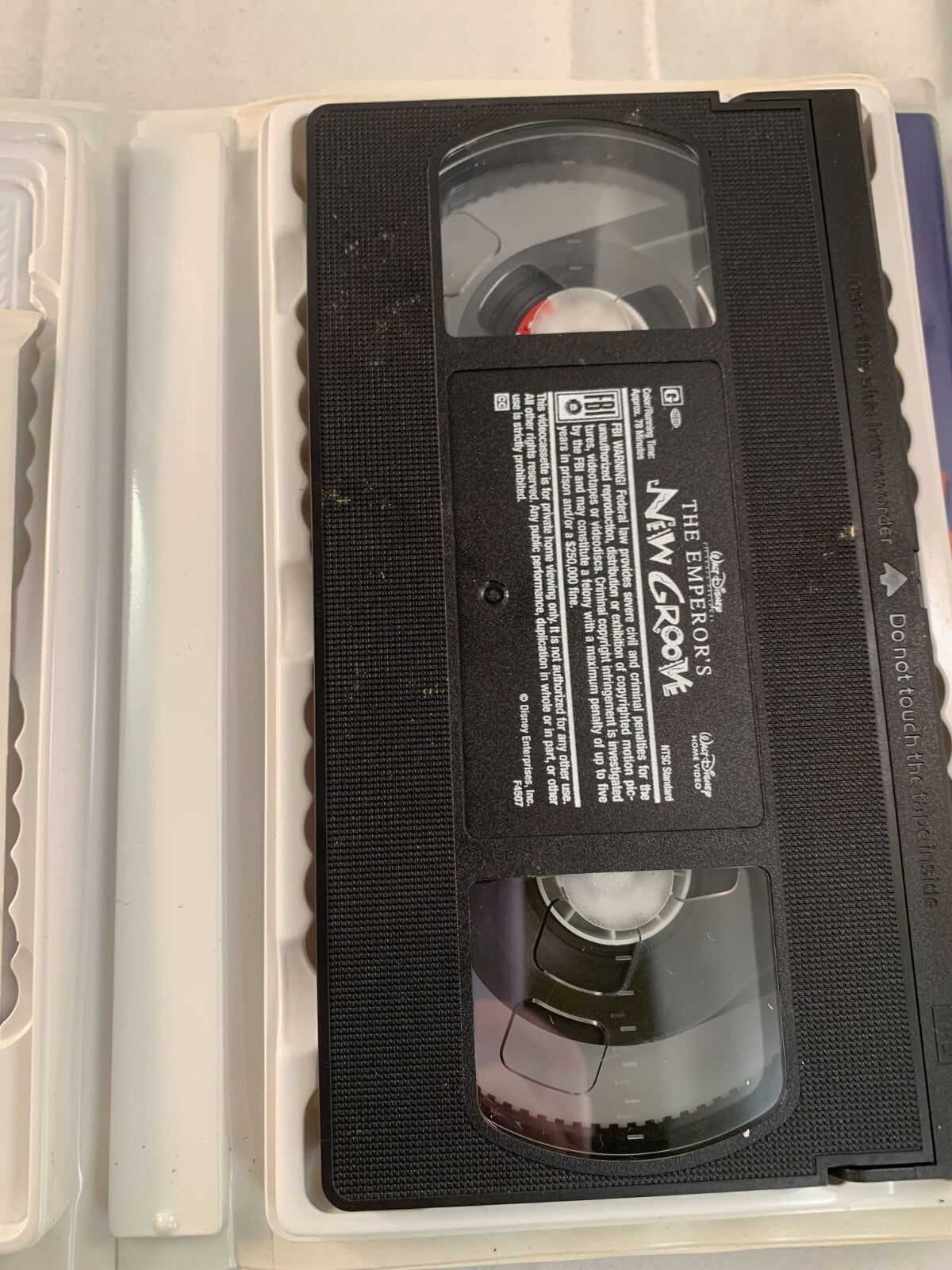 The Prince of Egypt (Disney VHS Clamshell bundle) Emperor's New Groove/Angels in