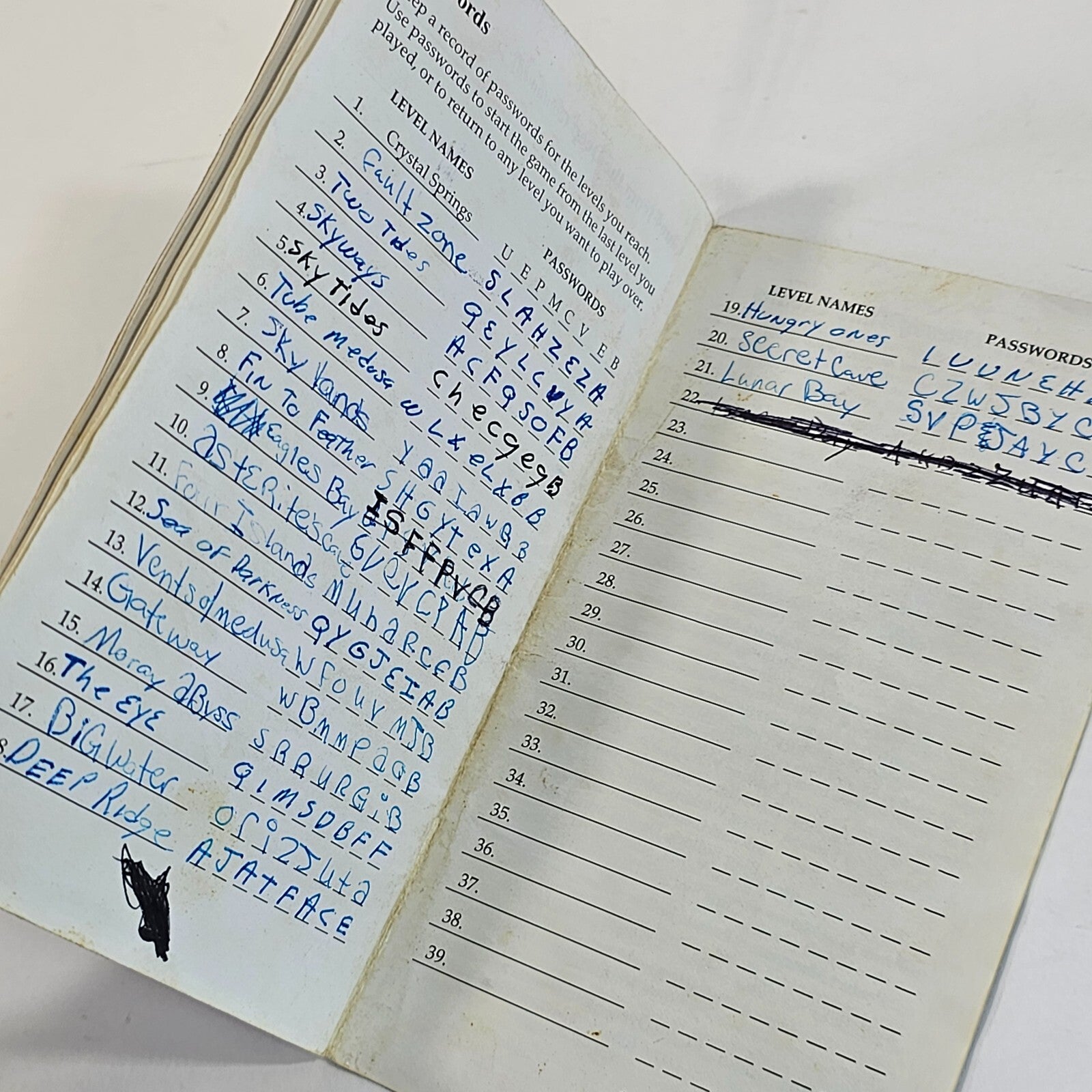 Ecco: The Tides of Time (Sega Genesis, 1994) Game Case Manual - Tested