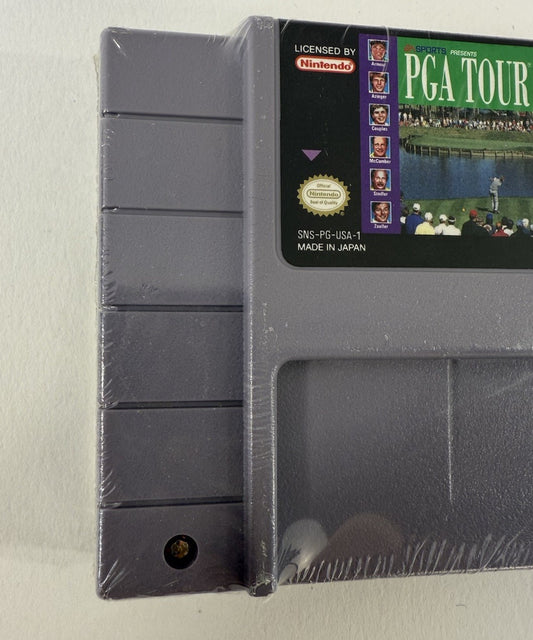 PGA Tour Golf (Super Nintendo, 1992) Resealed Game Cartridge