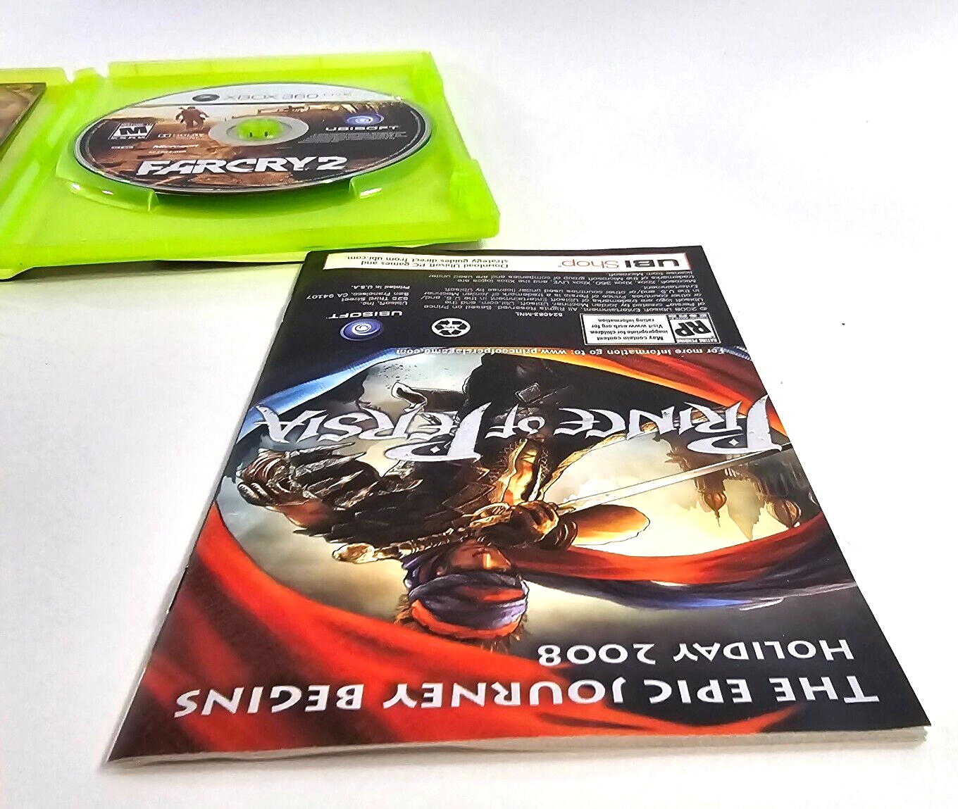 Far Cry 2 (Microsoft Xbox 360, 2008) Game Case Manual Survival Guide - Tested