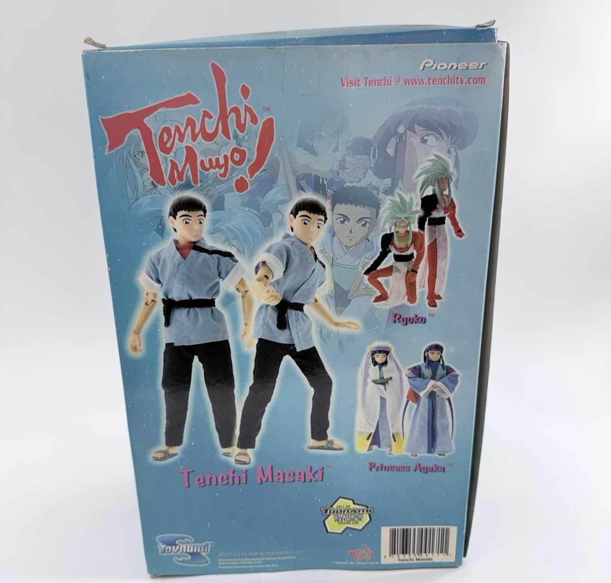 Pioneer Toynami Tenchi Muyo! 12” Tenchi Masaki Action Figure - Damaged Box, New