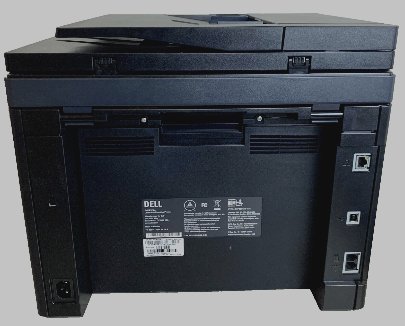 Dell E525W Wireless All-in-One Laser Printer - Tested - Local Pick Up Only