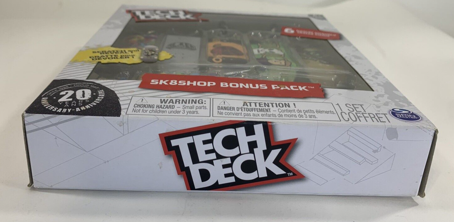 Spin Master Tech Deck Sk8shop Bonus Pack Alien Theme - New, Sealed